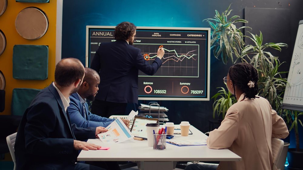 Annual trading performance review at Falcon Diamond
